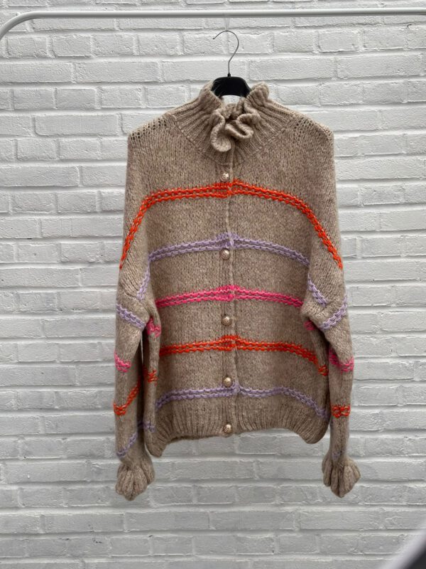 Strickjacke Rüsche – Bild 4